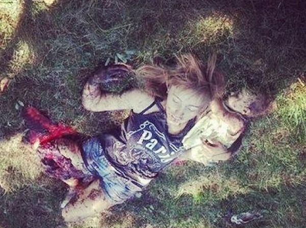 MADONNA OF GORLOVKA, 2014 - Victims of Kiev nazi regime